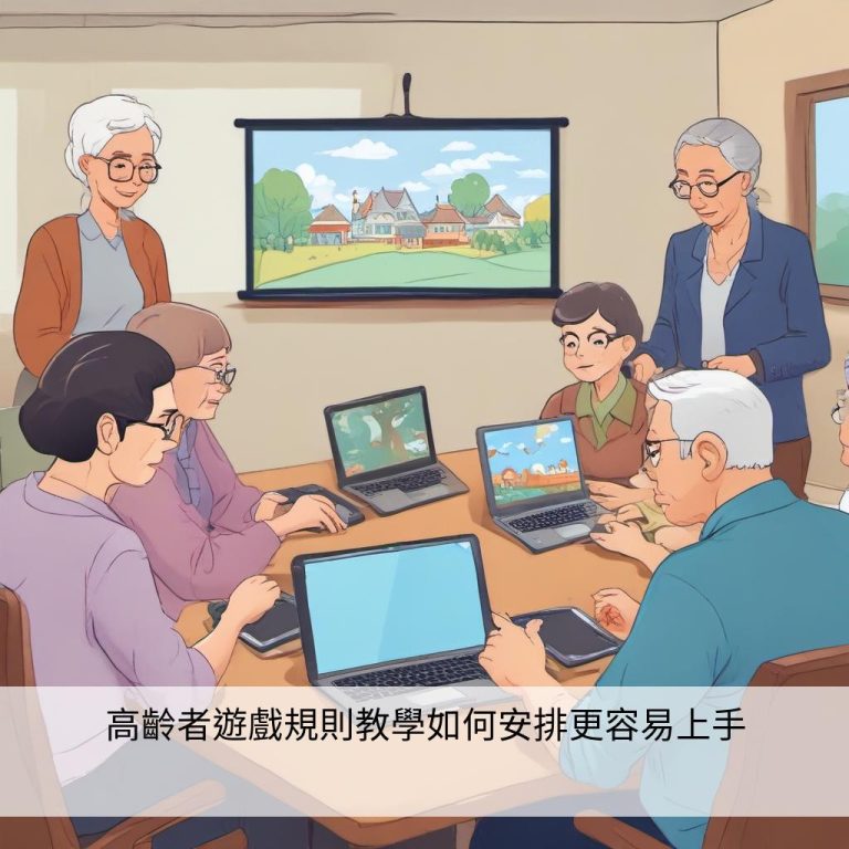 高齡者遊戲規則教學如何安排更容易上手